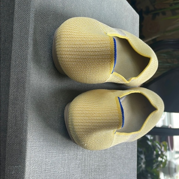 Rothy's Yellow Flats Comfortable Loafers - Picture 3 of 7